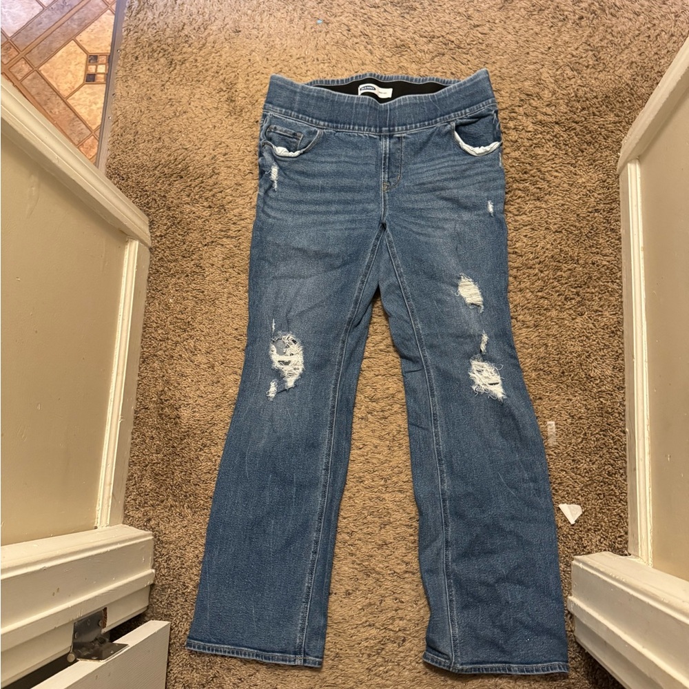Old navy pull on boot cut plus